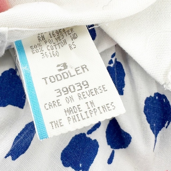 Vintage Floral Peter Pan Collar Toddler Dress 3T - Picture 3 of 7